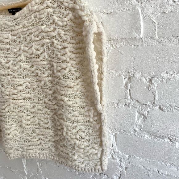 SARAH PACINI knitted sleeveless bolero - Picture 3 of 4